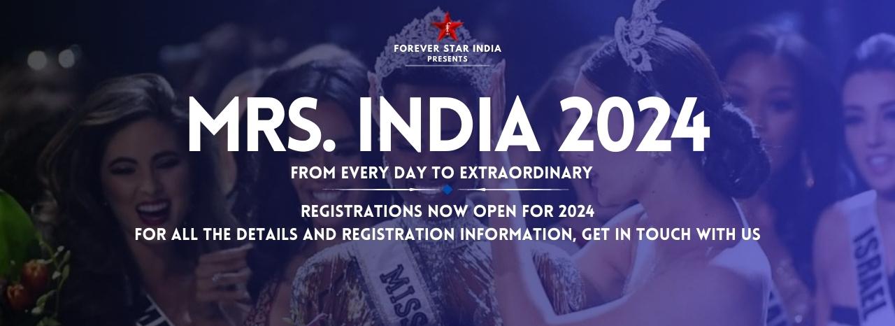Mrs India 2024 Registration