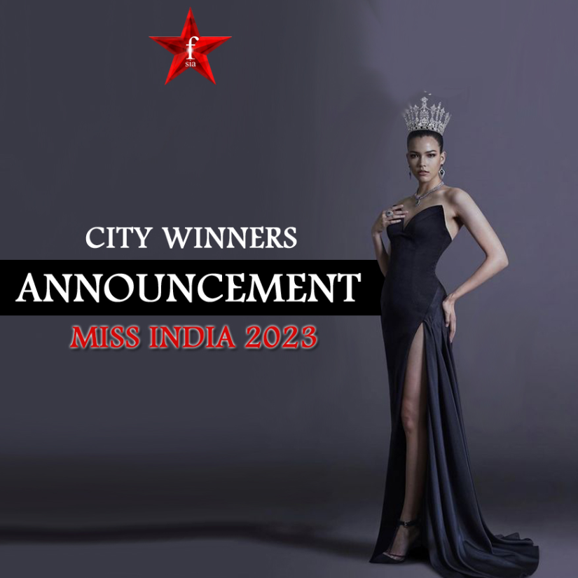 Miss India 2023 City Winners Crowning Ceremony Announcement