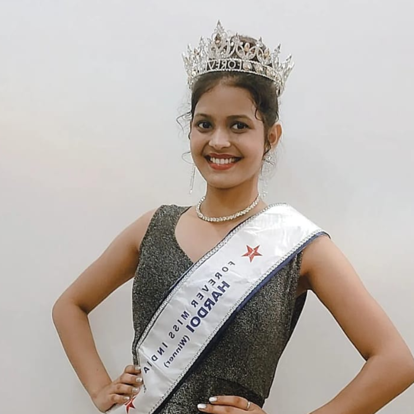 Tanishka Dixit Won Miss Hardoi 2023 Crown
