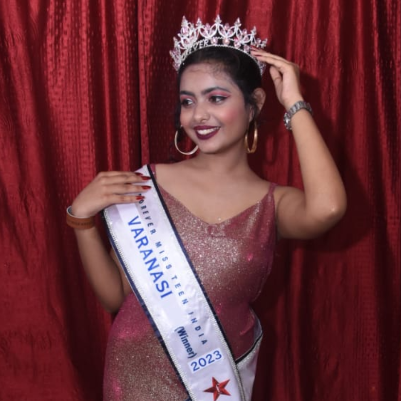 Shivangi Vishwakarma Won Miss Teen Varanasi 2023 Crown