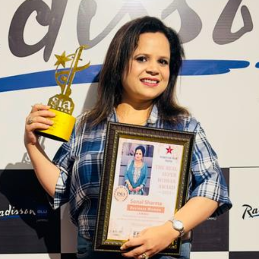Sonal Sharma Honored as Best Business Woman in Jammu 2023