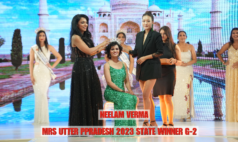 Mrs Uttar Pradesh Winner 2023 Neelam Verma