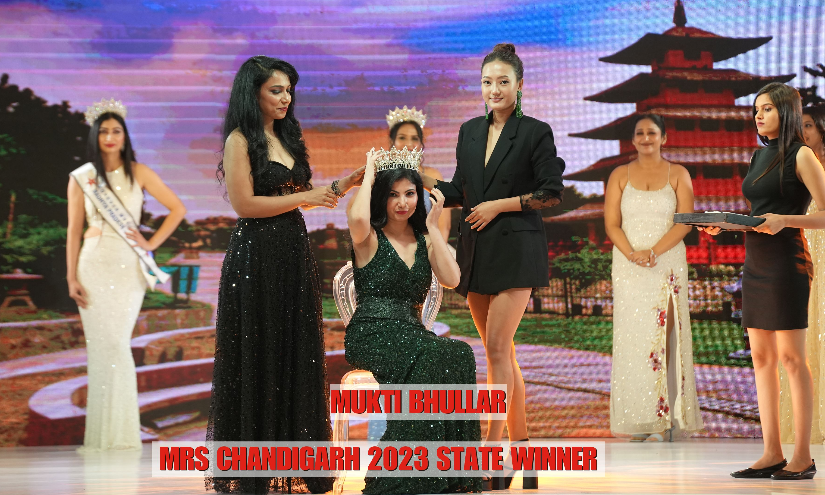 Mrs Chandigarh Winner 2023 Mukti Bhullar