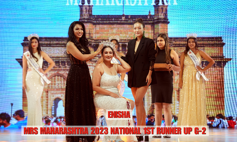 Mrs India Runner Up 2023 Enisha