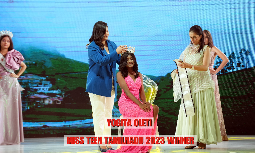 Miss Teen Tamil Nadu Winner 2023 Yogita Oleti