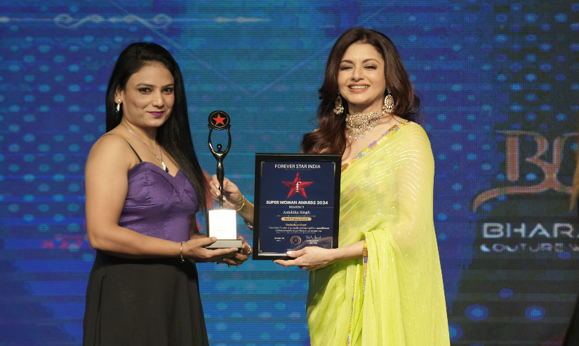 Best Fitness Coach in Vadodara East 2024 - Anishika Singh Awarded