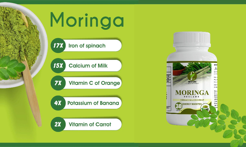 Moringa Olifera Tablets for Boost Metabolism