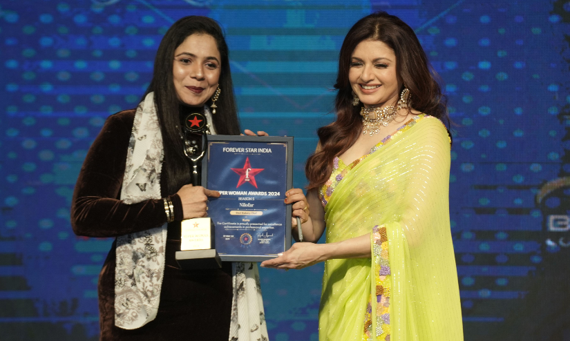 Best Bakery Chef in kota award 2024 goes to nilofar at super woman awards season 5