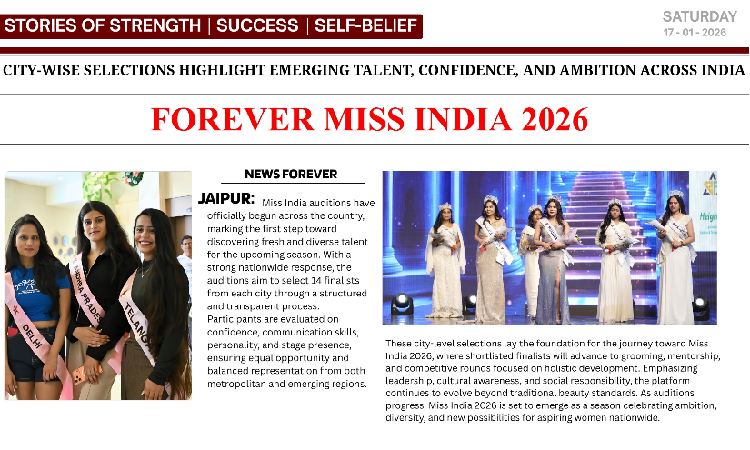 Miss India 2026 Auditions
