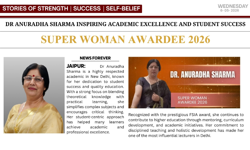 Dr Anuradha Sharma Best Lecturer in New Delhi